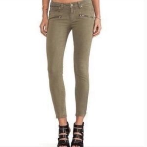 PAIGE Indio Zip Jeans In Calvary, Size 31